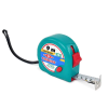 FLEXOMETRO 9 MTS  CADENA MGA-9025 VERDE AQUA
