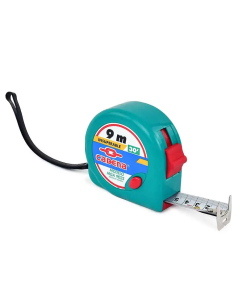 FLEXOMETRO 9 MTS  CADENA MGA-9025 VERDE AQUA