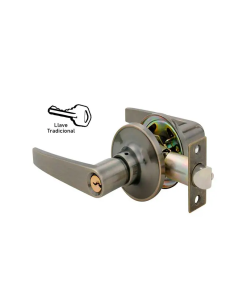 CERRADURA MANIJA CANNES TUBULAR REC/ENT L/ANTIGUO