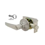 CERRADURA MANIJA CANNES TUBULAR REC/ENT N SATINADO