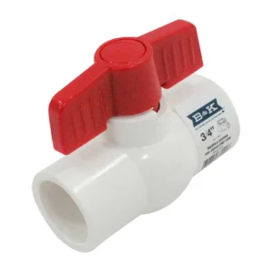 VALVULA DE BOLA PVC     3/4"    COMPAC B&K MUELLER
