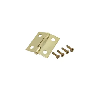 BISAGRA  1 1/2"  DORADA C/TORNILLO FANAL