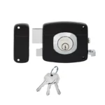 CERRADURA SOBREPONER ALT/SEG IZQ 2BUL NEGRO