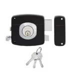 CERRADURA SOBREPONER ALT/SEG DER 2BUL NEGRO