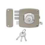 CERRADURA SOBREPONER ALT/SEG IZQ 3 BULONES BEIGE