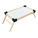 MESA PARA CAMA PLEGABLE MADERA/NEGRO TRAMONTINA