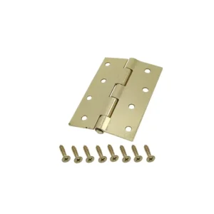 BISAGRA  4 " DORADA  C/TORNILLO FANAL