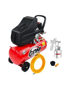 COMPRESOR  2.00 HP 24L C/MANG 5MT PISTOLA M28