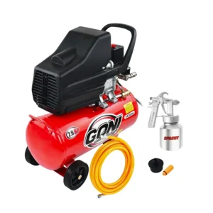 COMPRESOR  2.00 HP 24L C/MANG 5MT PISTOLA M28