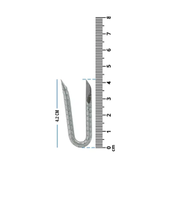 GRAPA P/PUA 9-34 GALV/CORRUGADA 1 1/2" DEACERO