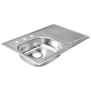 FREGADERO  80 X 52 P/EMPOTRAR 1 TINA DER A/INOX