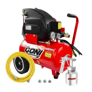 COMPRESOR  2.50 HP 24 LTS C/MANG 170 Y PISTOLA 26