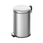 BOTE DE BASURA 20L A/INOXIDABLE C/PEDAL Y T/PLAST