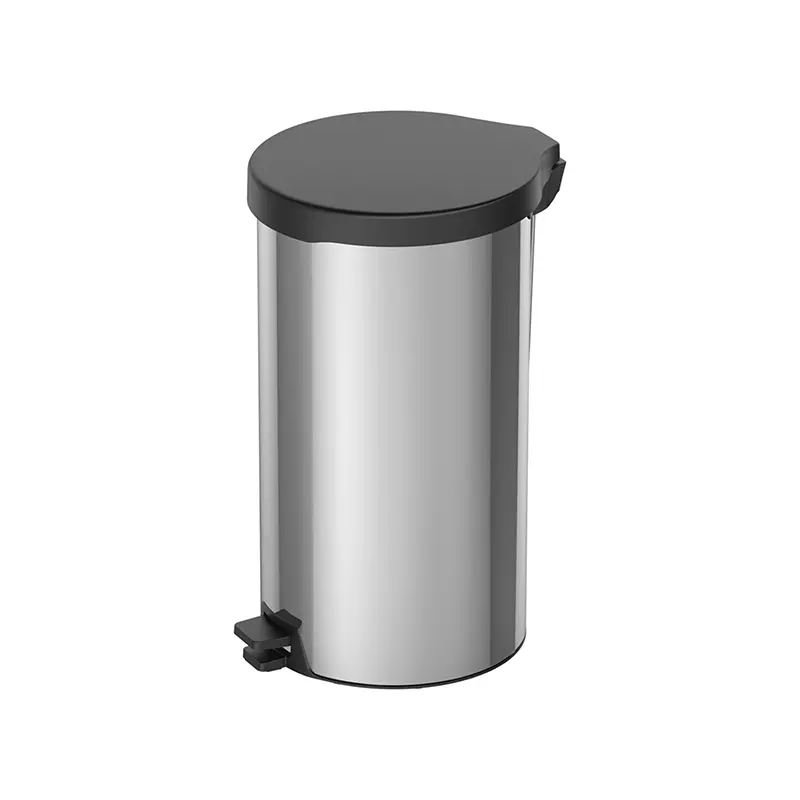 BOTE DE BASURA 20L A/INOXIDABLE C/PEDAL