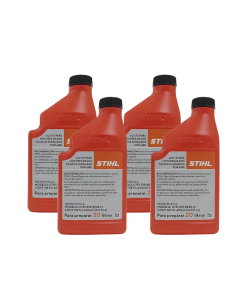 ACEITE P/MOTOSIERRA 2 TIEMPOS 400ML - 4 PZS