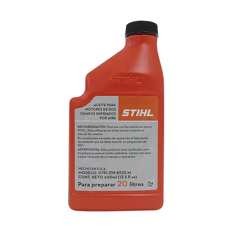 ACEITE P/MOTOSIERRA 2 TIEMPOS 400ML STIHL