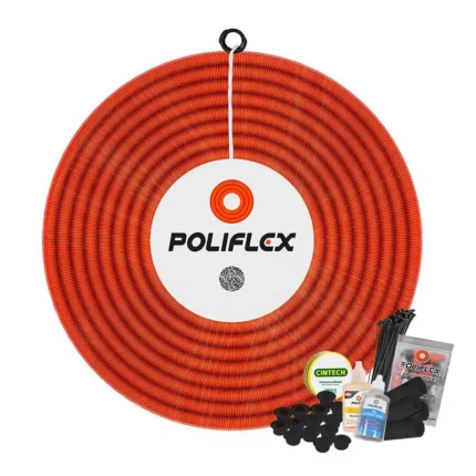 POLIFLEX  NARANJA     3/4" S/GUIA ROLLO  50 MTS