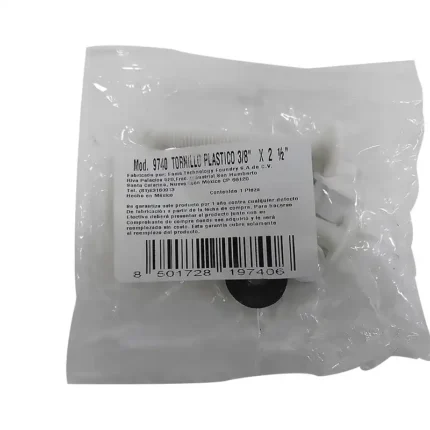 TORNILLOS PLASTICOS 3/8" X 2 1/2" BOLSITA