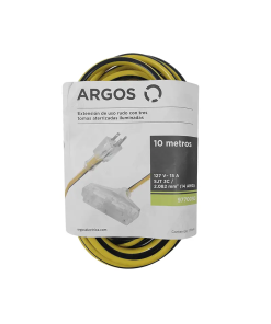 EXTENSION USO RUDO 3X14 ILUMINADA 10MT ARGOS