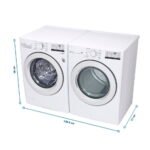 Combo de Lavadora y Secadora LG a Gas 20 kg Blanco – Potencia y eficiencia para tu hogar - Imagen 3