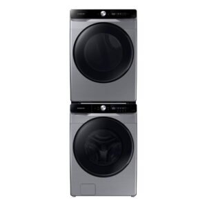 Combo Lavadora y Secadora Samsung Carga Frontal Lavado 22 kg/Secado 24 kg WF22C6400AP/AX