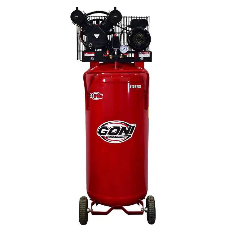 COMPRESOR 5.00 HP 200 LT TANQUE VERTICAL 14 CFM