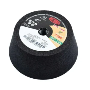COPA ABRASIVA C/BUJE 5" G- 60 PIEDRA CHIP CUT