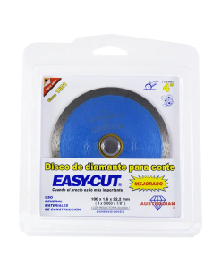 DISCO DE DIAMANTE  4"  RIN CONTINUO EASY CUT
