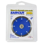 DISCO DE DIAMANTE 4" SEGMENTADO EASYCUT AZUL