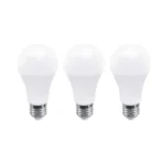 FOCO 14.0W TIPO.A19 LED CALD E27 15MHRS 3 PZAS