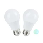 FOCO   5.0W TIPO.A19 LED DIA E27 15000HRS 2PZAS