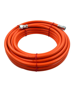 MANGUERA P/COMPRESORA  10 MT 1/4" NARANJA  150 PSI
