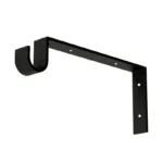 MENSULA NEGRA 15X30CM DECORATIVA CLOSET