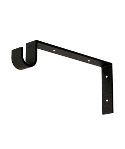 MENSULA NEGRA  15X30CM DECORATIVA CLOSET