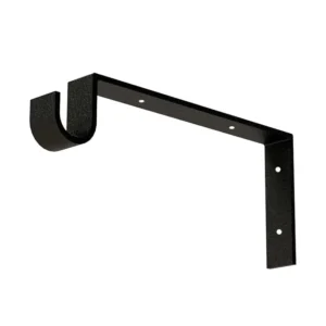 MENSULA NEGRA  15X30CM DECORATIVA CLOSET