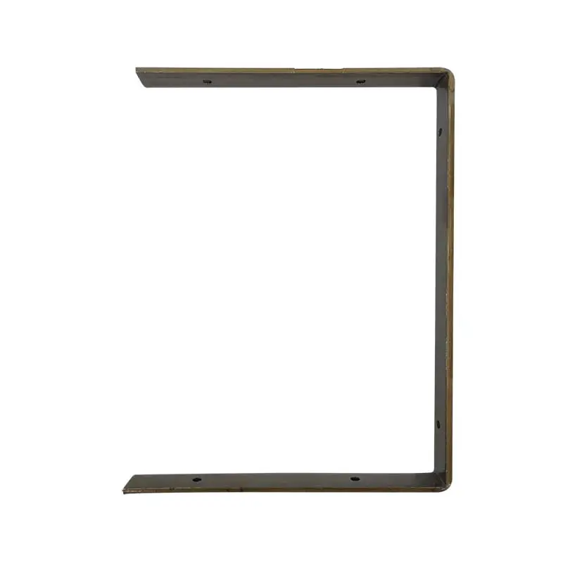 MENSULA ACERO 40X25CM DECORATIVA BRACKET DOBLE