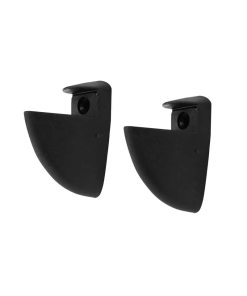 CLIPS P/REPISA DE MADERA DE 16MM 2PZ 5.5X2.5CM NGR