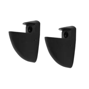 CLIPS P/REPISA DE MADERA DE 16MM 2PZ 5.5X2.5CM NGR