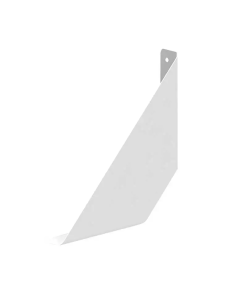 MENSULA BLANCA 18X18CM DECORATIVA SOPORTE TRAPECIO