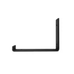 MENSULA NEGRA 15X20CM DECORATIVA BRACKET L