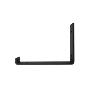 MENSULA NEGRA  15X20CM DECORATIVA BRACKET L
