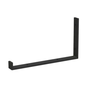 MENSULA NEGRA  15X30CM DECORATIVA BRACKET L