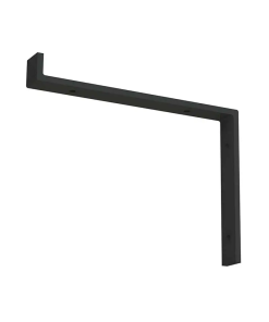 MENSULA NEGRA  15X30CM DECORATIVA BRACKET UP