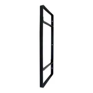 MENSULA NEGRA  60X20CM DECORATIVA SOPORTE ESCALERA
