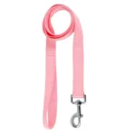 CORREA D/POLIESTER P/PERRO CH ROSA