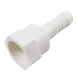 CONECTOR FIJO C/REDUCION 3/4"X1/2" MM PLASTICO