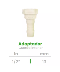 Adaptador de Cuerda Interior Conekta 1/2" - Conexión Segura y Precisa - aci1 - Ideal para Sistemas Residenciales