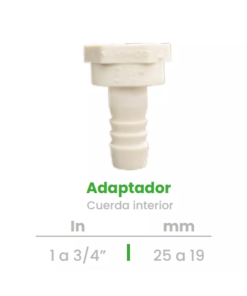 Adaptador de Cuerda Interior Conekta 1 a 3/4" - Solución Versátil y Funcional - aci7 - Diseñado para Uso Comercial y Doméstico