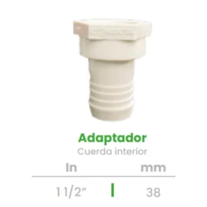 Adaptador de Cuerda Interior Conekta 1 1/2" - Construcción Robusta y Fiable - aci9 - Compatible con Proyectos Industriales