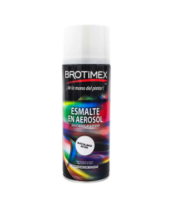 PINTURA EN AEROSOL DE 400ML BLANCO MATE BROTIMEX
